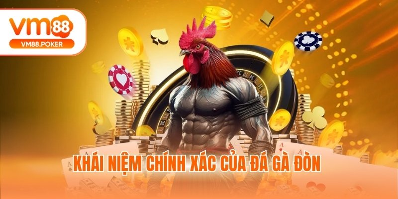 Khái niệm chính xác của đá gà đòn